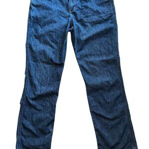 Carhartt Women FR Jeans 14 Regular Original Fit CAT 2 Flame Resistant Blue Denim
